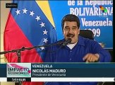 Venezuela: Maduro critica acciones de países para destruir al Mercosur