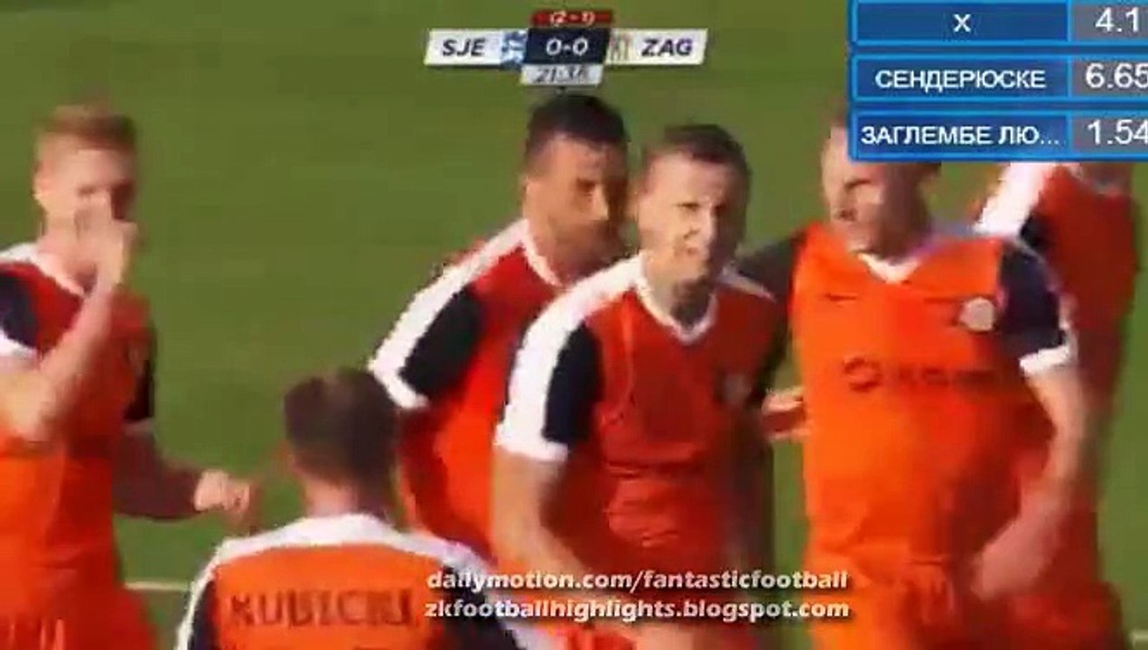 0-1 Krzysztof Janus Goal HD - Sonderjyske 0-1 Zaglebie Lubin 04.08.2016 HD
