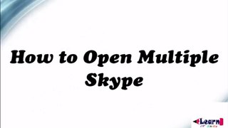 How to Open Multiple Skype