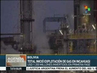Bolivia: inicia explotación de gas en Incahuasi