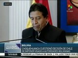 Canciller de Bolivia cuestiona decisión de Chile sobre visados