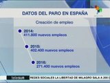 España: disminuye desempleo pero se incrementa la precariedad laboral