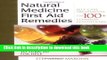 Ebook Natural Medicine First Aid Remedies: Self-Care Treatments for 100+ Common Conditions Free