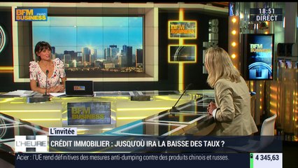 Crédit immobilier: Jusqu'où ira la baisse des taux ?
