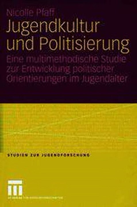 Jugendkultur und Politisierung Nicolle Pfaff Ebook EPUB PDF