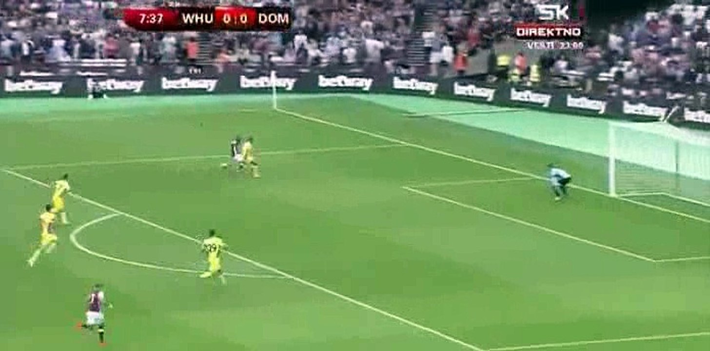 Cheikhou Kouyate Goal - West Ham  1-0 Domzale - 04-08-2016