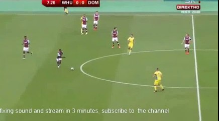Cheikhou Kouyate Goal HD - West Ham 1-0 Domzale 04.08.2016