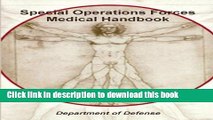 Books Special Operations Forces Medical Handbook Free Online