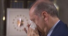 Gazinin Sözleri Cumhurbaşkanı Erdoğan'ı Canlı Yayında Ağlattı