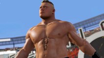 WWE 2K17 - Entrada de Brock Lesnar al ring