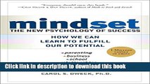 [PDF] Mindset: The New Psychology of Success Full Textbook