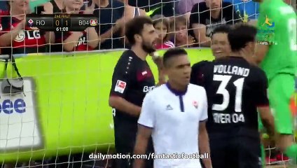 Fiorentina 1-3 Bayer Leverkusen HD All Goals and Full Highlights 04.08.2016 HD