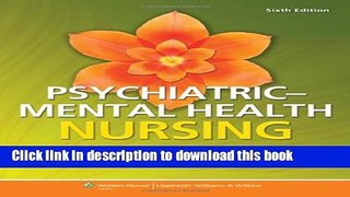 Ebook Psychiatric-Mental Health Nursing Full Online