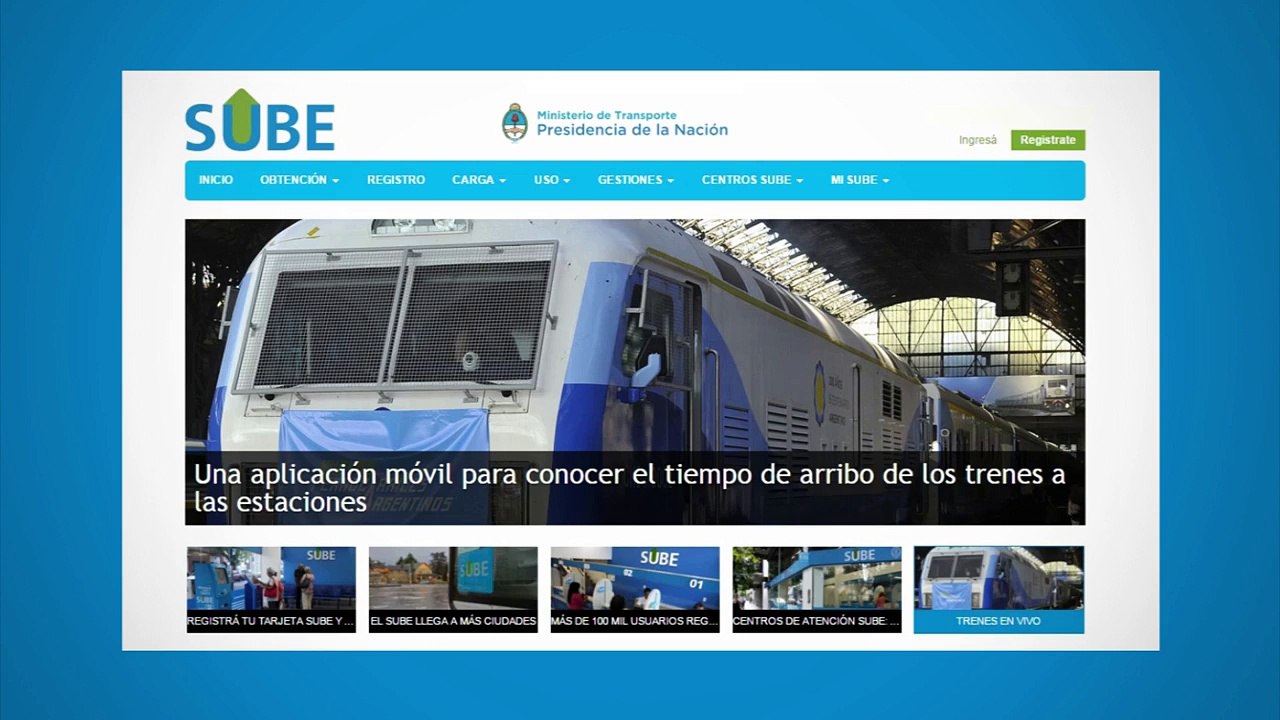 Cómo registrar la SUBE para la Tarifa Social