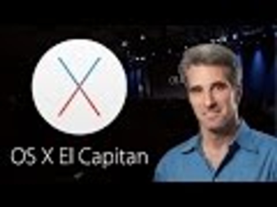 OS X 10.11 El Capitan:  First Look (WWDC 2015)