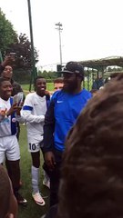 La joie de l'éducateur des U15A