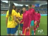 Brasil derrotó a China en el fútbol olímpico femenino