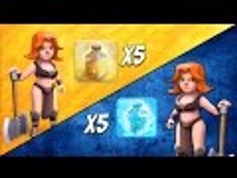Valkyrie Tournament #3: Heal Spell vs Freeze Spell Clan | Epic All Valkyrie Attack | Clash of Clans