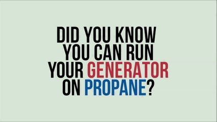 Century Fuel Products - Smarter Tools AP-2000i Converted to Run Propane