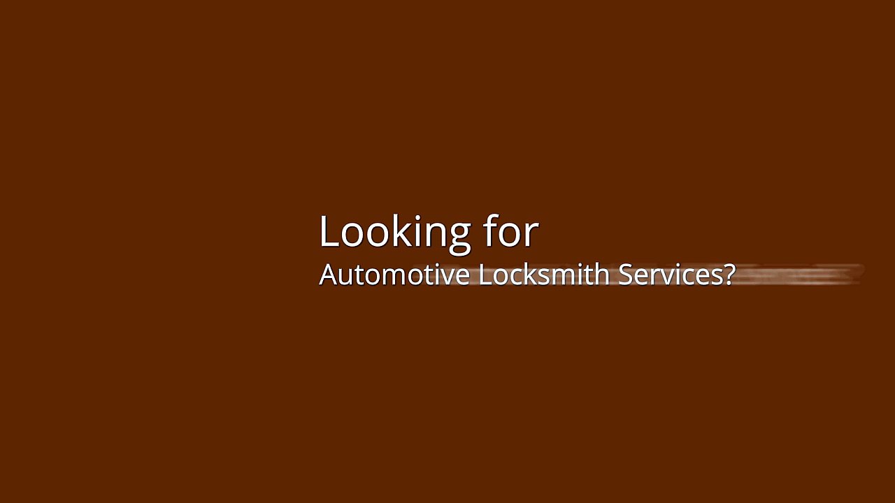 Mobile Car Locksmith in Concord, NC