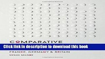 [Read  e-Book PDF] Comparative Employment Relations: France, Germany and Britain Free Books
