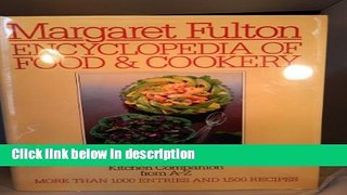 Books Encyclopedia of Food and Cookery Full Download
