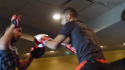 UFC Fight Night 92 headliners work out for the public in Salt Lake City