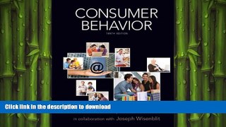 FAVORIT BOOK Consumer Behavior (10th Edition) FREE BOOK ONLINE