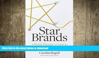 READ THE NEW BOOK Star Brands: A Brand Manager s Guide to Build, Manage   Market Brands FREE BOOK