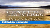 Ebook Gaelic Proverbs (English and Irish Edition) Full Online