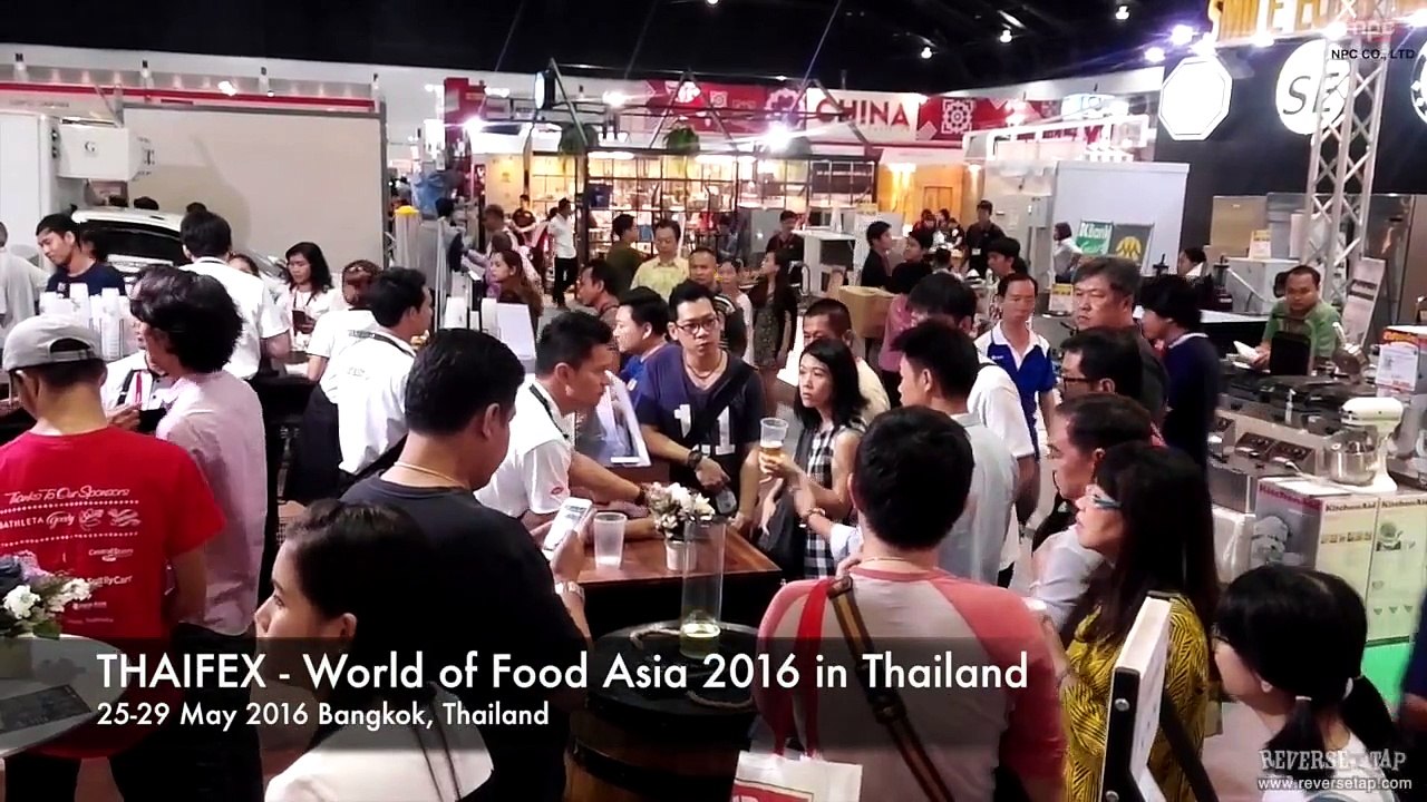 ReverseTap : THAIFEX -  World of Food Asia 2016 in Thailand