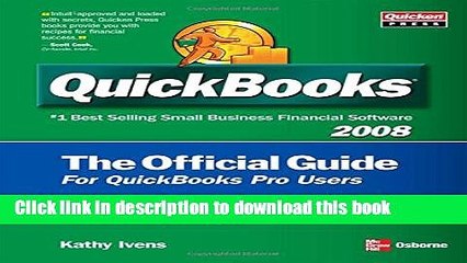 Books QuickBooks 2008: The Official Guide Free Online