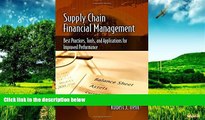 READ FREE FULL  Supply Chain Financial Management: Best Practices, Tools, and Applications for