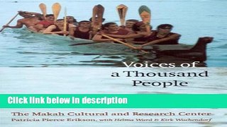 Ebook Voices of a Thousand People: The Makah Cultural and Research Center Full Download