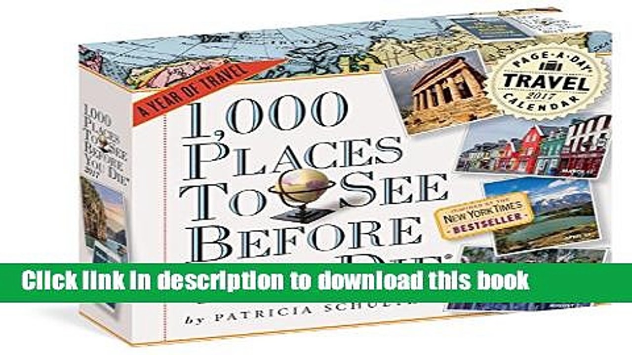 Ebook 1,000 Places to See Before You Die Color Page-A-Day Calendar 2016 Free Online