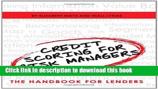 Ebook Credit Scoring for Risk Managers: The Handbook for Lenders Full Online