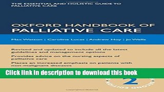 Books Oxford Handbook of Palliative Care (Oxford Medical Handbooks) Full Download
