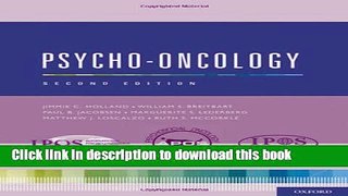 Ebook Psycho-Oncology Full Online