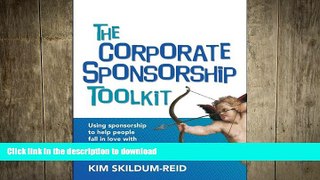 PDF ONLINE The Corporate Sponsorship Toolkit FREE BOOK ONLINE