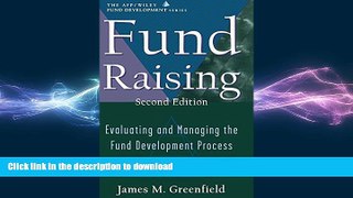 FAVORIT BOOK Fund Raising: Evaluating and Managing the Fund Development Process (AFP / Wiley Fund