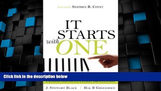 Big Deals  It Starts with One: Changing Individuals Changes Organizations  Free Full Read Most