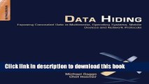 Books Data Hiding: Exposing Concealed Data in Multimedia, Operating Systems, Mobile Devices and