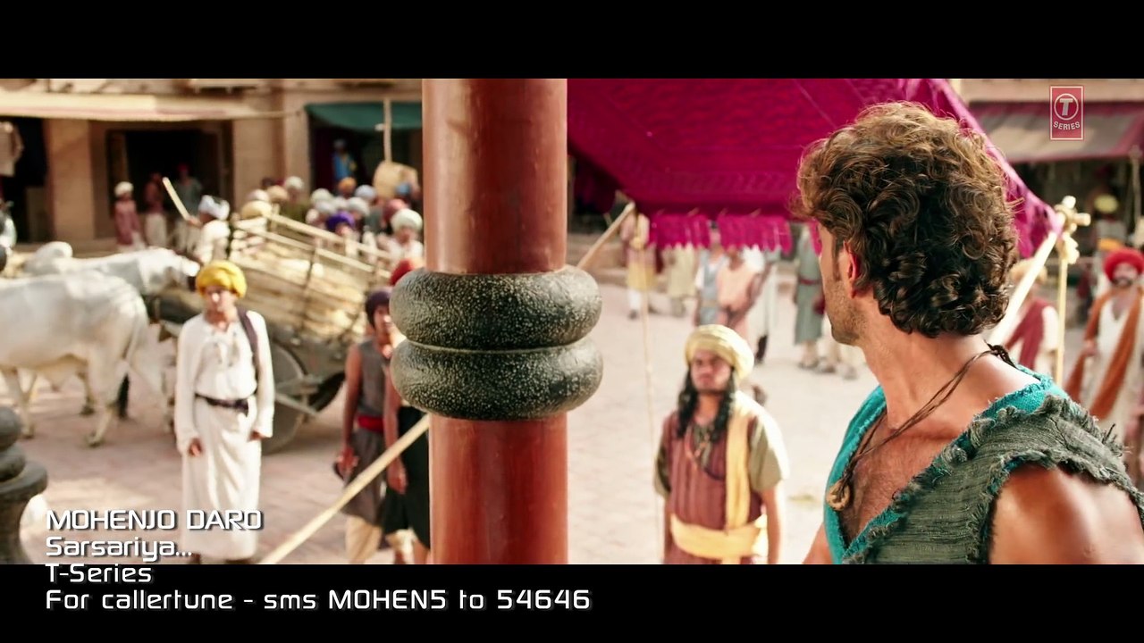 “SARSARIYA“ Video Song ¦ MOHENJO DARO ¦ A.R. RAHMAN ¦ Hrithik Roshan Pooja Hegde ¦ T- Series