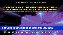 Ebook Digital Evidence and Computer Crime: Forensic Science, Computers, and the Internet Free
