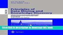 Books Principles of Data Mining and Knowledge Discovery: 5th European Conference, PKDD 2001,