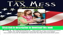 Books Annual Tax Mess Organizer For Sales Consultants   Home Party Sales Reps: Help for