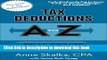 Books Tax Deductions A to Z for Real Estate Professionals (Tax Deductions A to Z series) Full Online