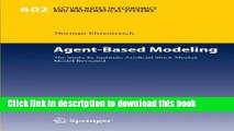 PDF  Agent-Based Modeling: The Santa Fe Institute Artificial Stock Market Model Revisited (Lecture