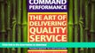 FAVORIT BOOK Command Performance: The Art of Delivering Quality Service (Harvard Business Review