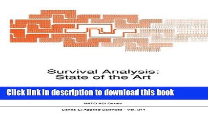[Read  e-Book PDF] Survival Analysis: State of the Art (Nato Science Series E:) Free Books